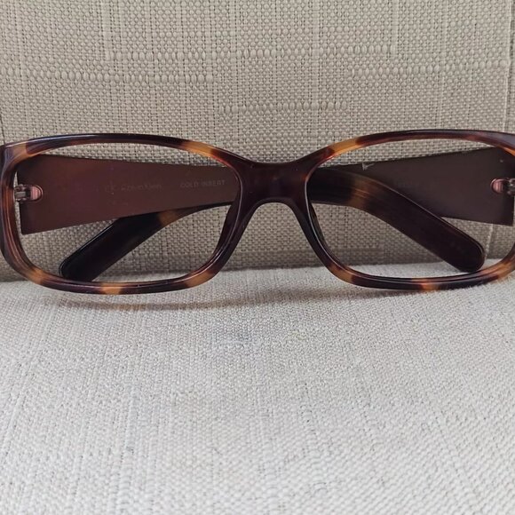 Calvin Klein Women Glasses/Sunglasses Frame Brown CK1057S 58[]15 124 Eyeglasses - Picture 3 of 11